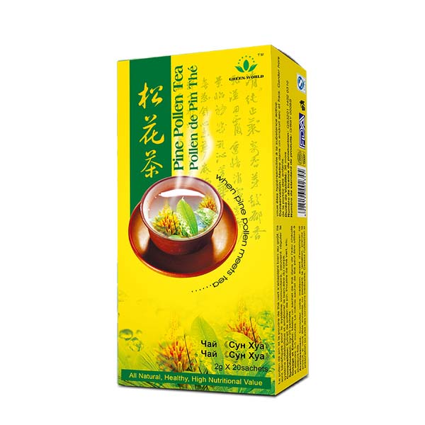 pine pollen tea